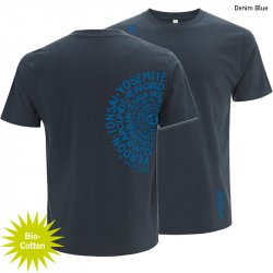 Kletter Shirt "Climbing Spots" - Herren - Denim Blue