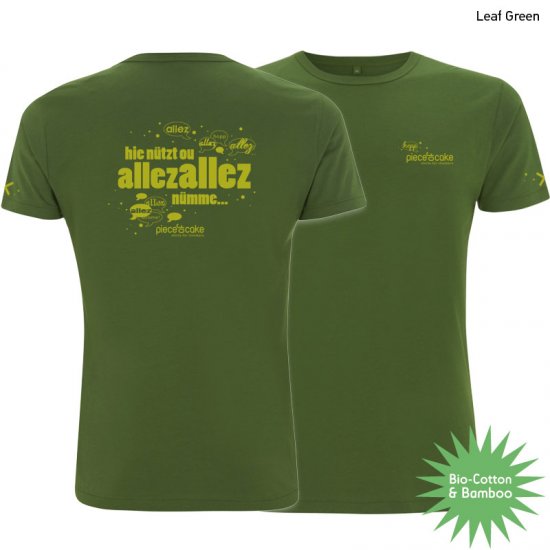 Kletter Shirt "Allez Schwiizerdütsch" - Herren - Leaf Green - zum Schließen ins Bild klicken