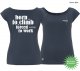 Kletter Shirt "Born to Climb" - Damen - Leaf Green